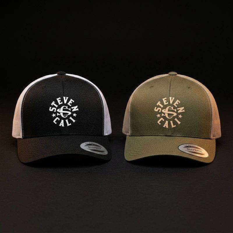 Steven Cali Trucker Hat &mdash; front and back